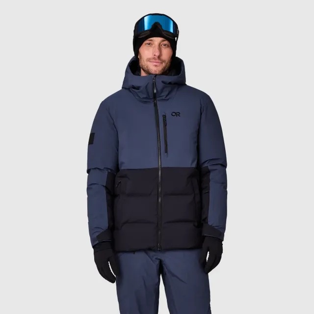Outdoor Research Snowcrew Down Jacket dunjakke Pecan S vanntett