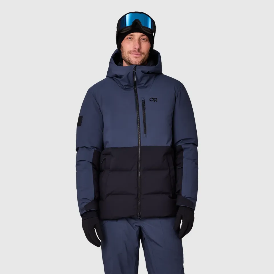 Outdoor Research Snowcrew Down Jacket dunjakke Pecan S vanntett