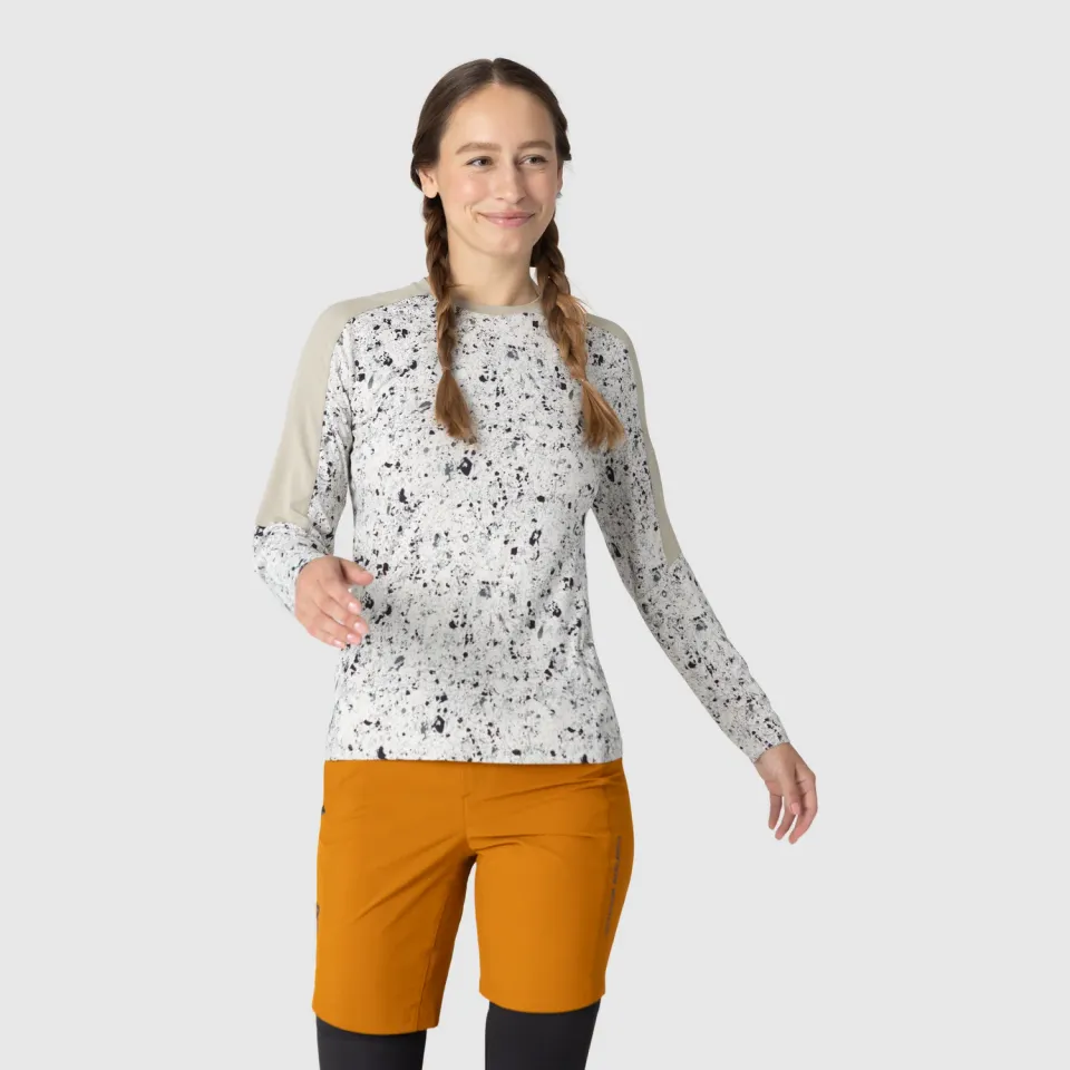 Outdoor Research Freewheel MTB Long Sleeve Jersey sykkeltrøye dame UPF 30