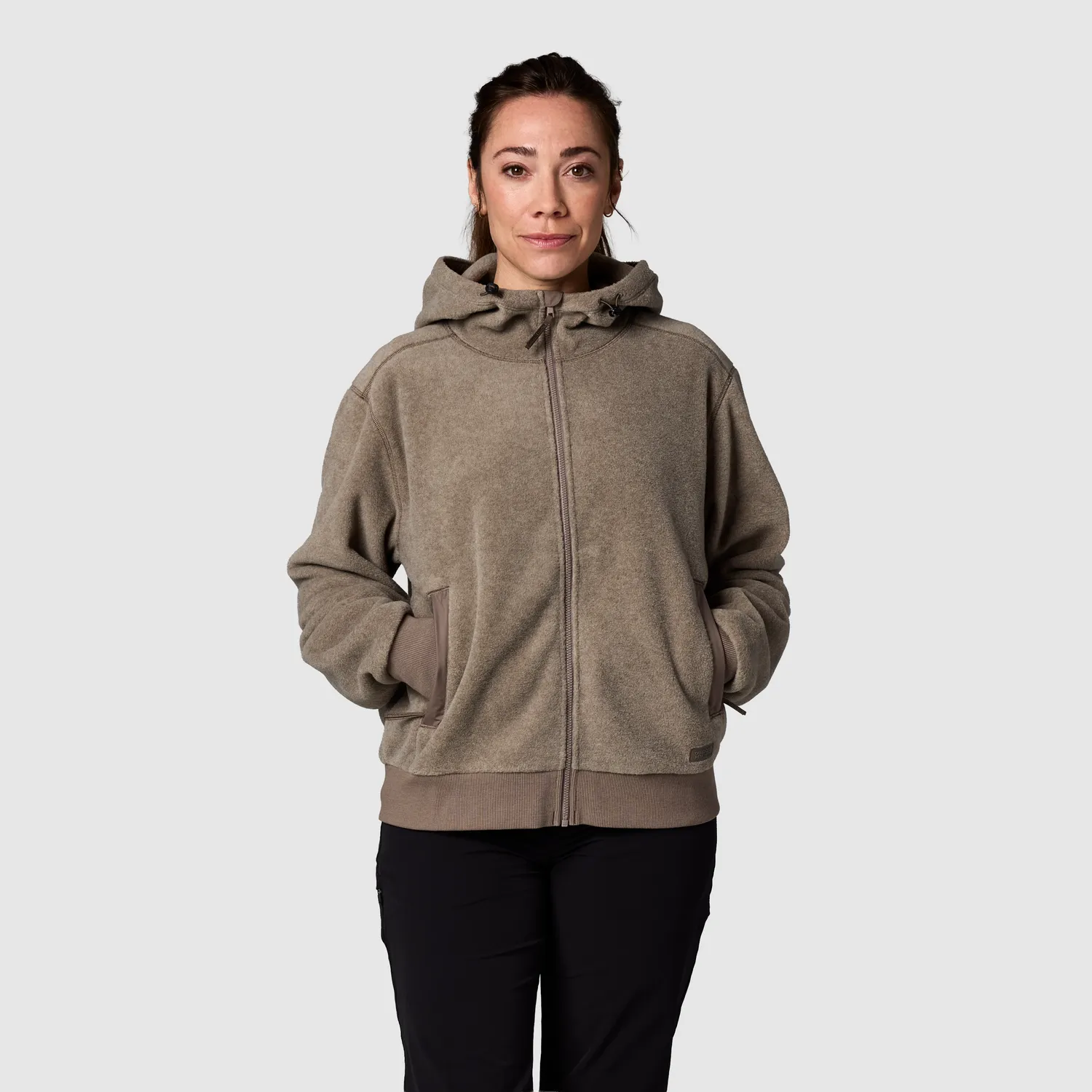 Outdoor Research Deming Fleece Full Zip Hoodie fleecejakke Oyster XS–XXL ullblanding