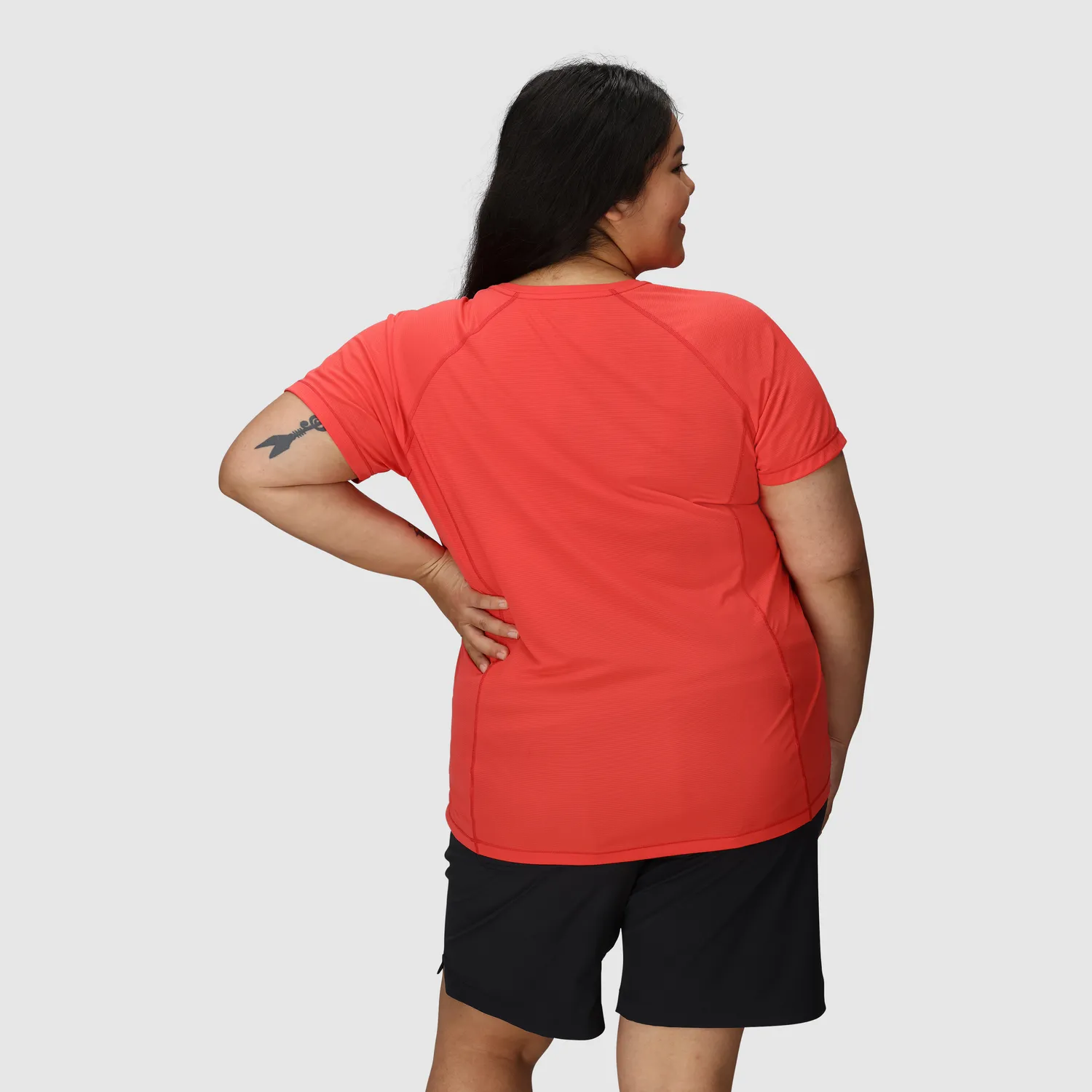 Outdoor Research Echo Plus Size T-skjorte 1X lett og pustende