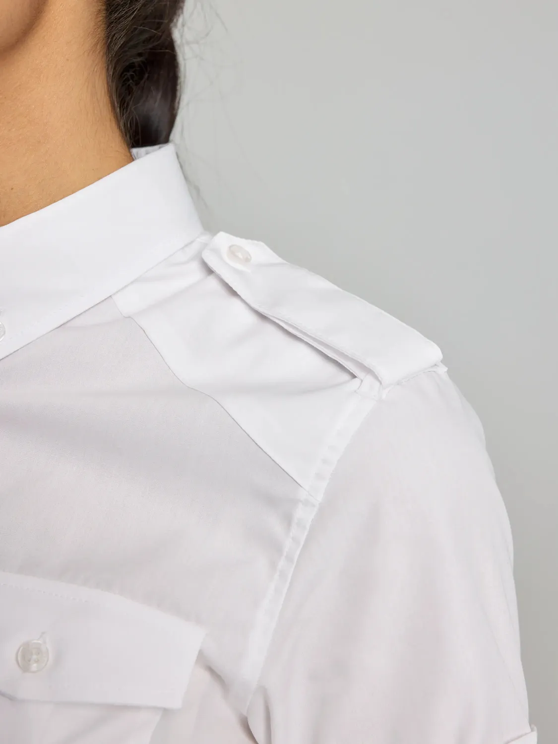 Slam Deck WS Yacht Shirt kortermet skjorte bright white strykefri