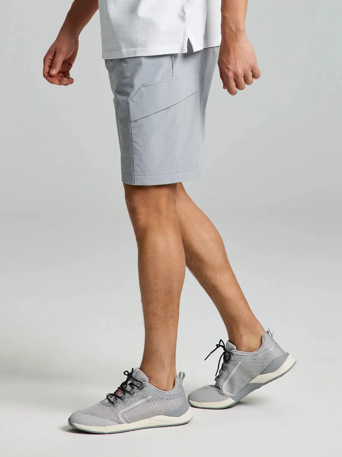 Slam QD Cargo Short cargoshorts herre Titanium lett