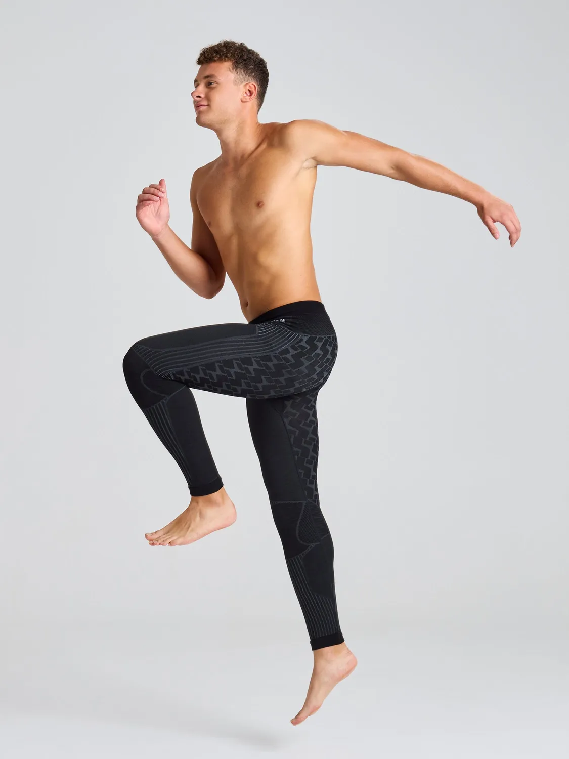 Slam PRO Seamless Merino Tight longs Black Ink XS–L merinoblanding