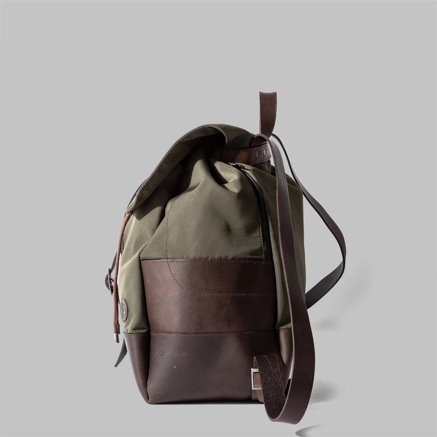 John Partridge Weston ryggsekk olivengrønn nylon 27 liter