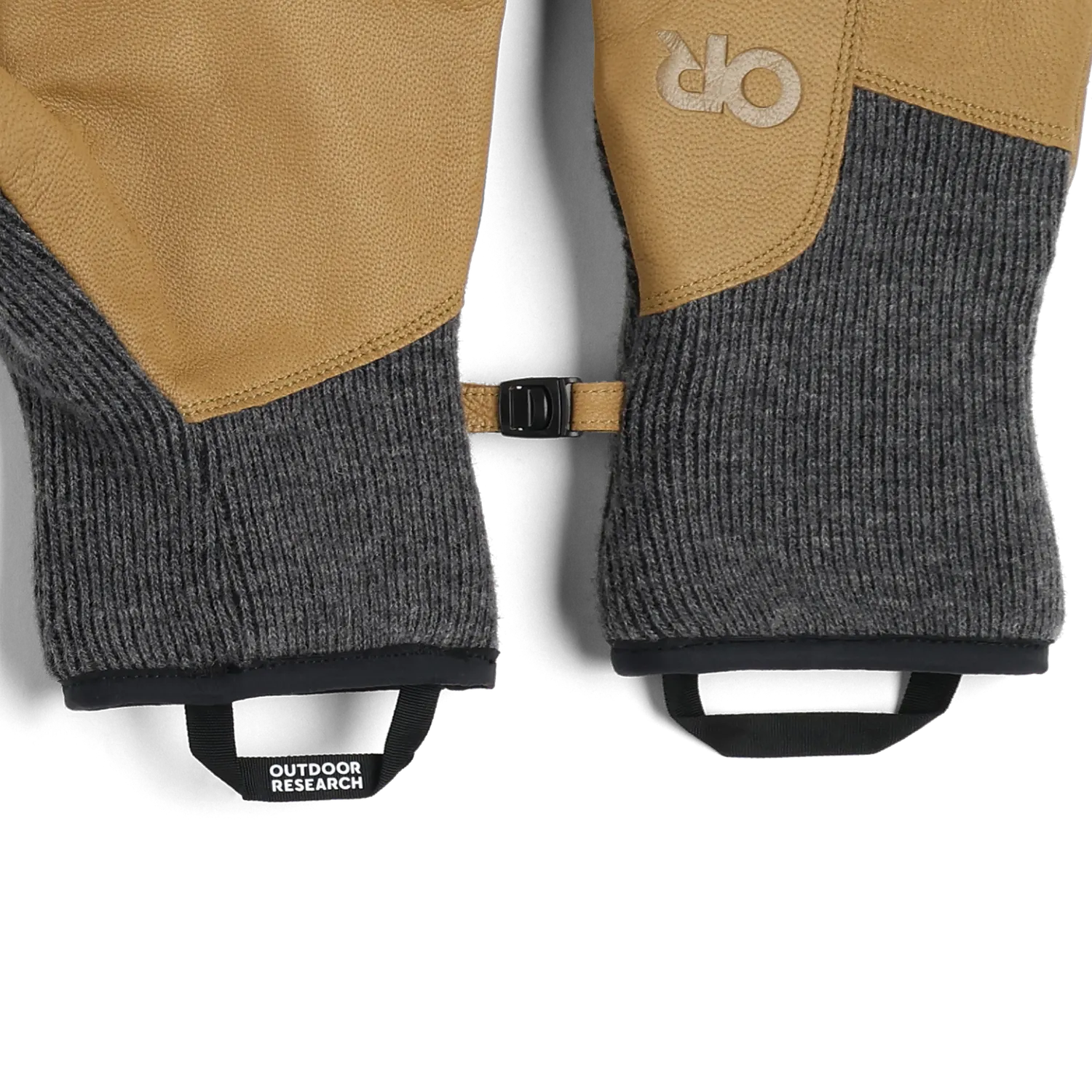 Outdoor Research Flurry Driving hansker Charcoal skinn