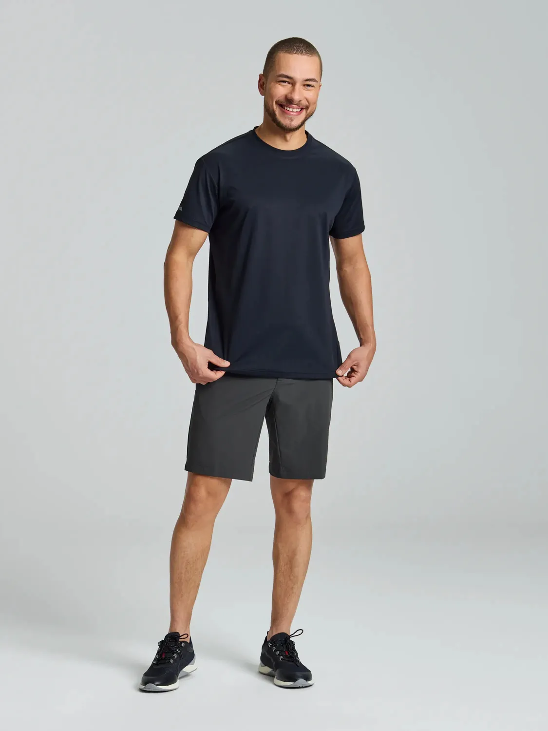 Slam Tech Piqué T-shirt herre hurtigtørkende