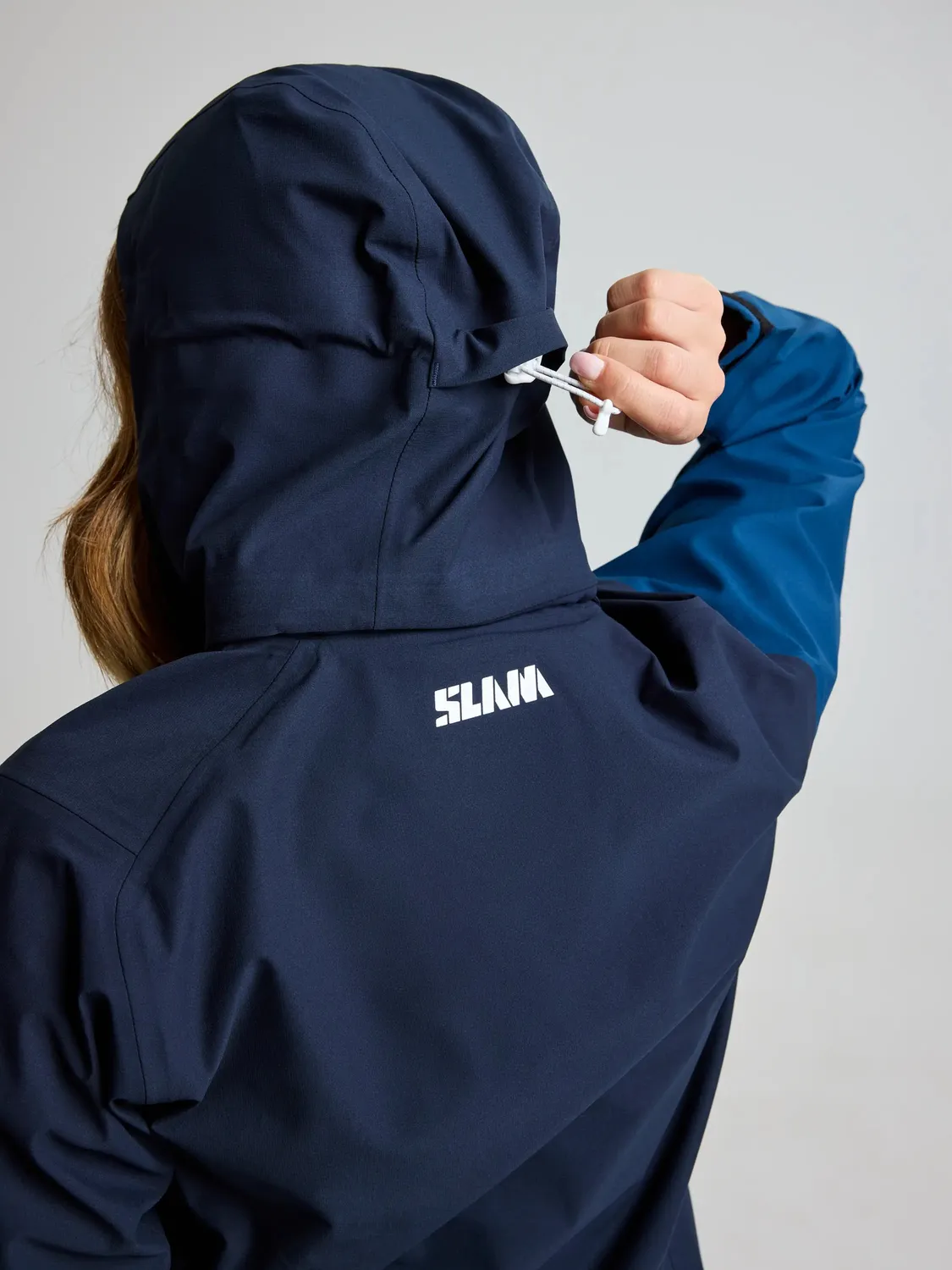 Slam One Design OD WS Hooded Jacket jakke mørk marineblå vanntett