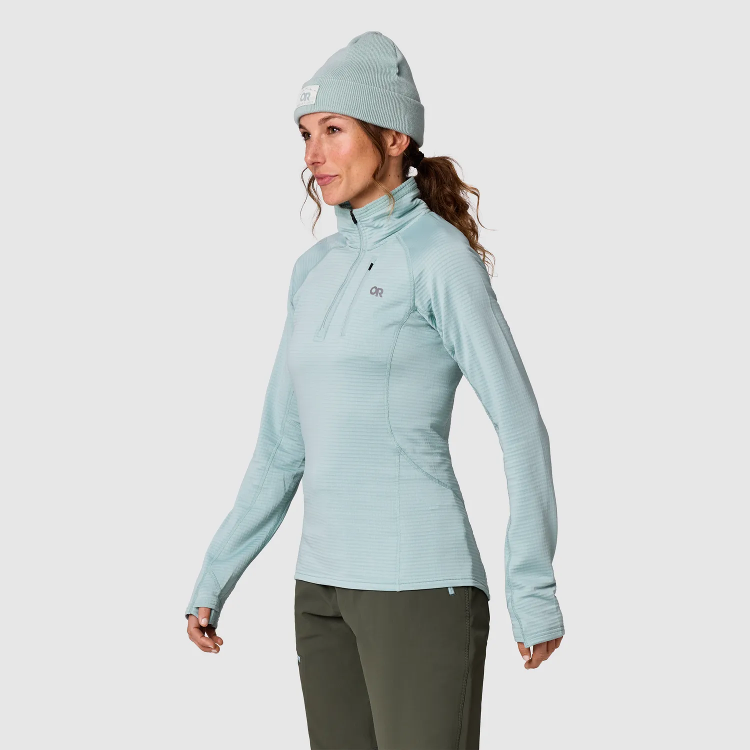 Outdoor Research Vigor Grid Fleece Quarter Zip fleecegenser dame