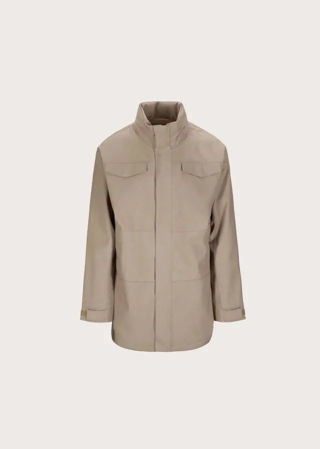 Brgn Nordavind Mens Jacket regnjakke taupe S–XXL