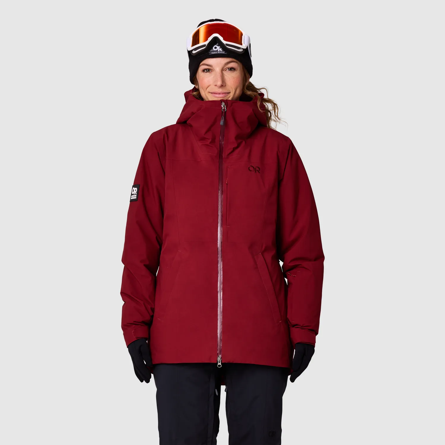 Outdoor Research Snowcrew Women's Snowcrew Jacket skijakke Malachite/Thyme