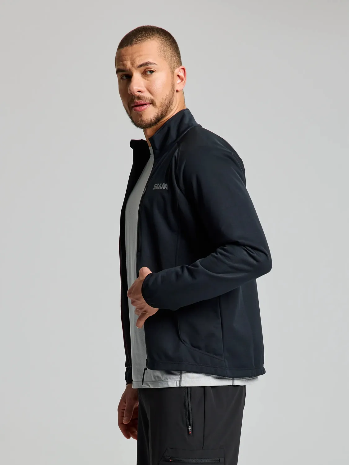 Slam Graphene Softshell Jacket softshelljakke herre svart