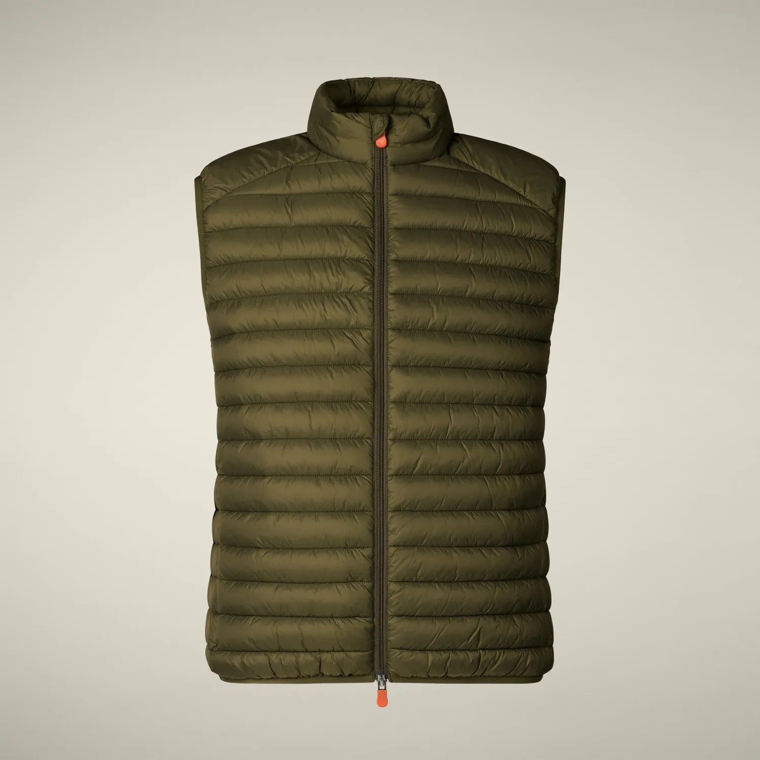 Save The Duck Icons Adam vest herre dusty olive lett
