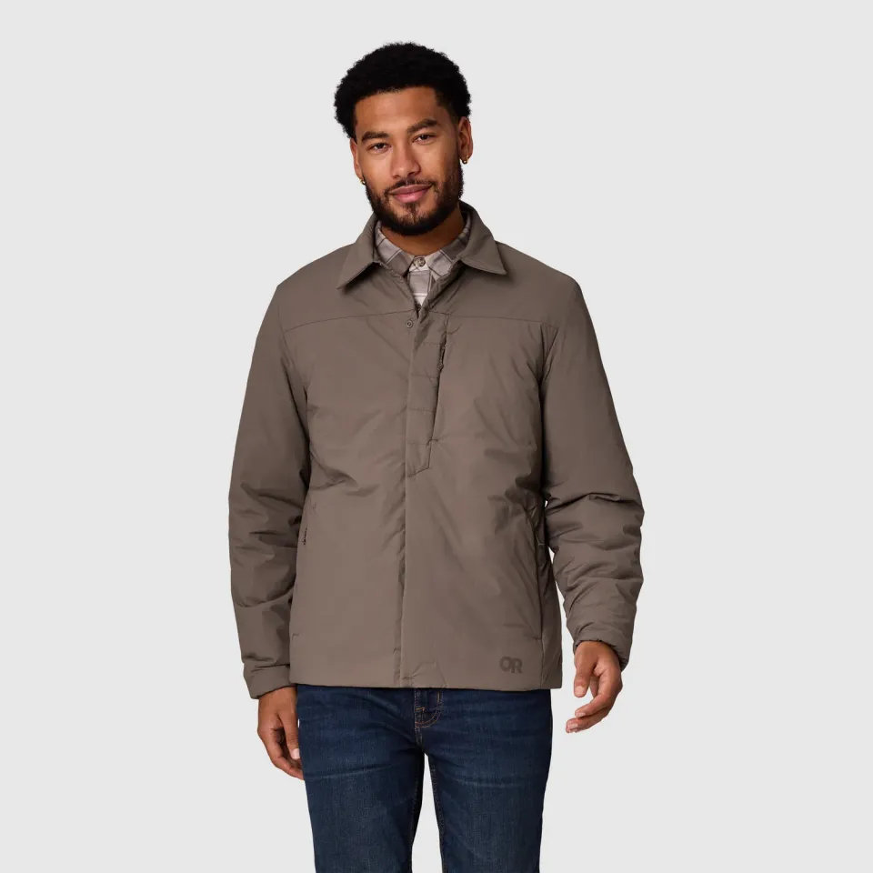 Outdoor Research Vesper Insulated Shirt Jacket skjortejakke herre Gravel