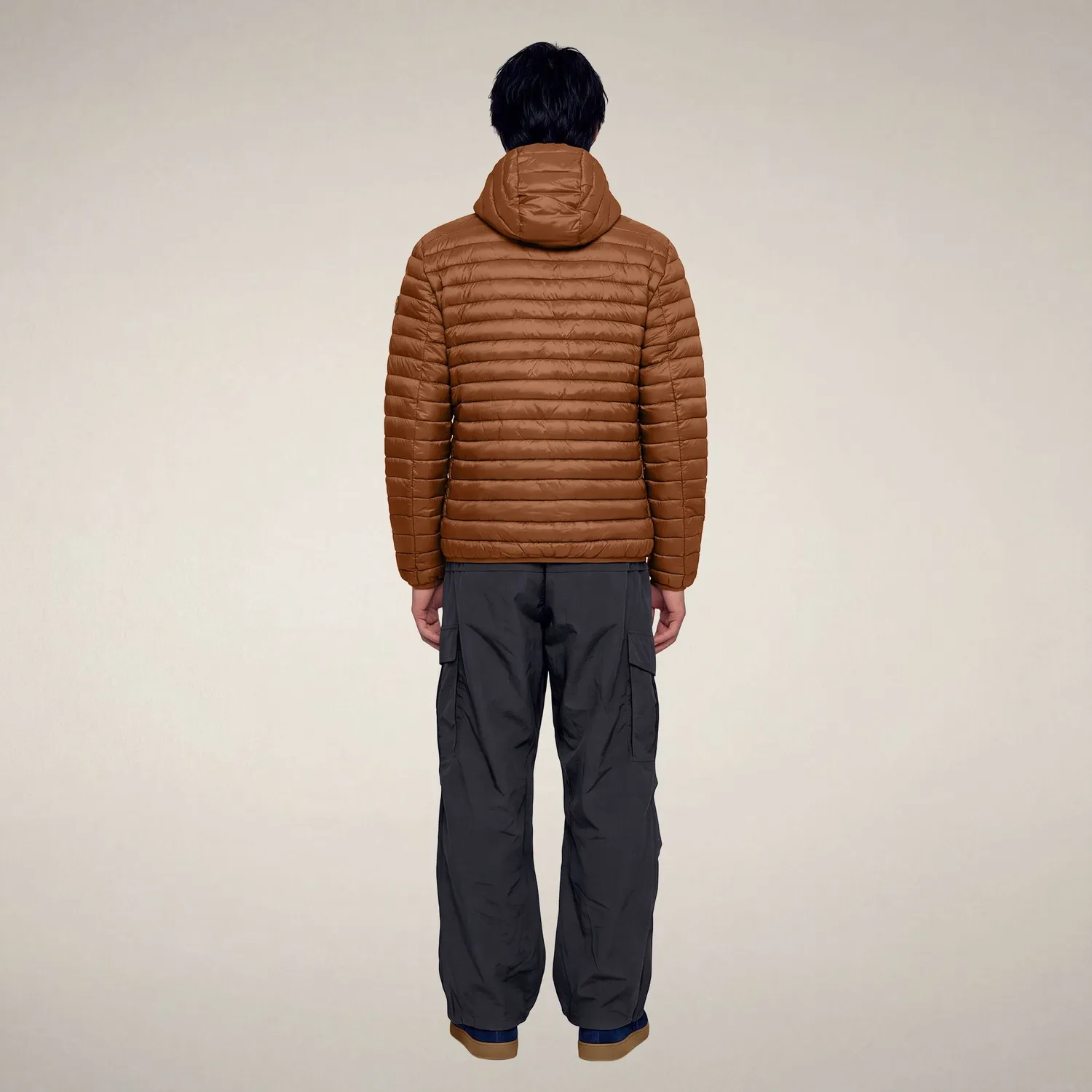 Save The Duck 5-Way Prosper boblejakke herre Noisette Brown