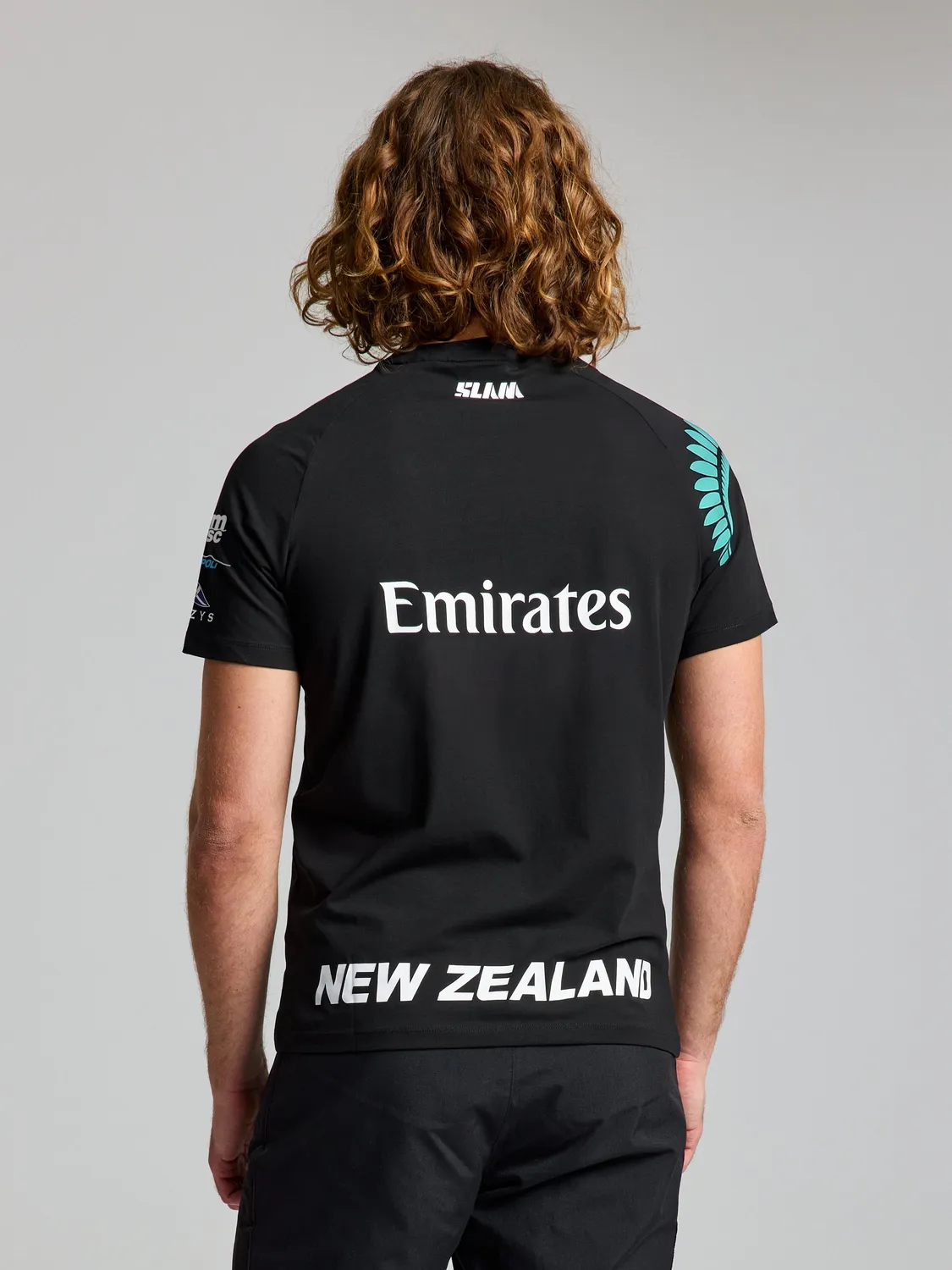 Slam ETNZ Deck T-Shirt t-skjorte herre ETNZ Black stretchbomull