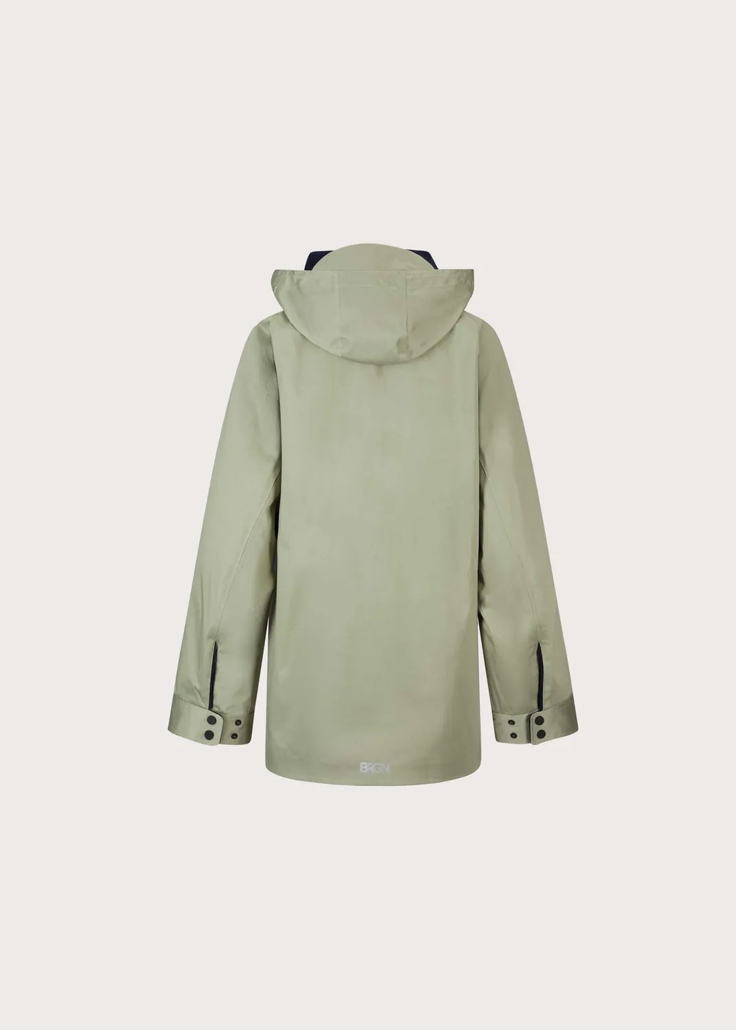 Brgn Bølgestorm Womens Jacket regnjakke grønn
