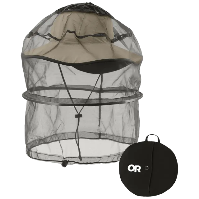 Outdoor Research Deluxe Spring Ring Headnet myggnett One Size heldekkende