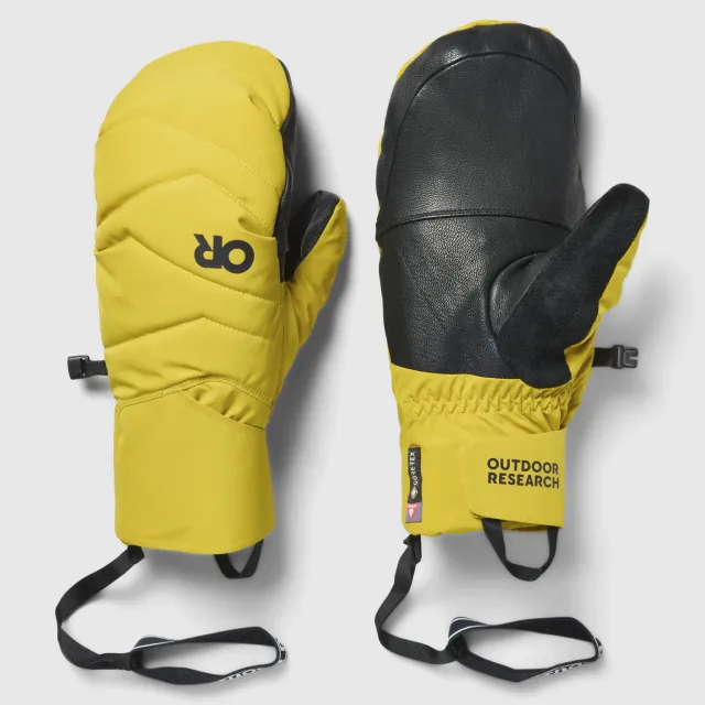 Outdoor Research Stormbound GORE-TEX Down Mitt votter Amber 700-fill dun