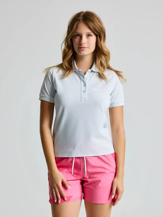 Slam One Design OD WS DriRelease Polo SS poloskjorte dame mørkeblå