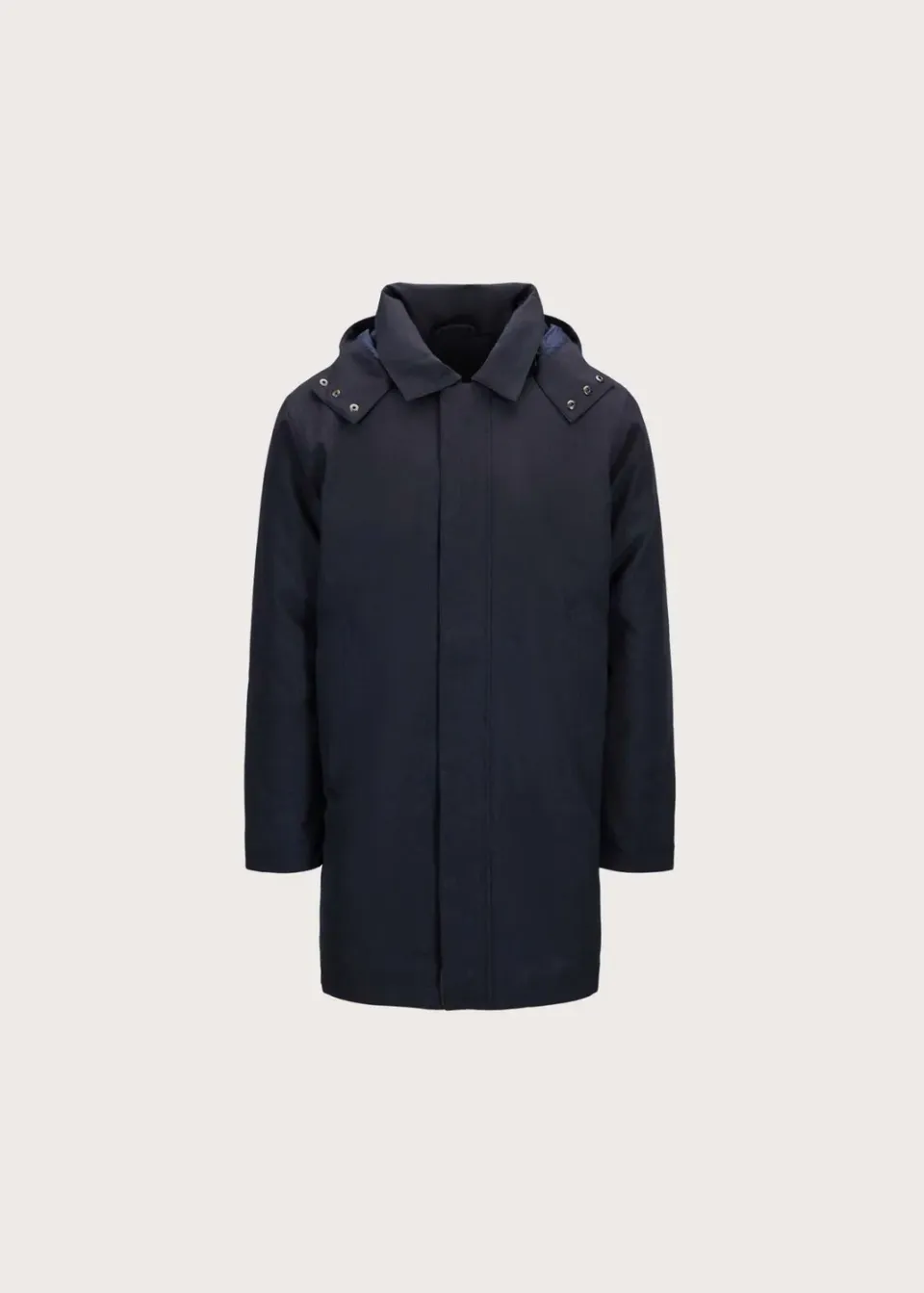 Brgn Vestavind Coat regnfrakk Dark Navy – 20 000 mm