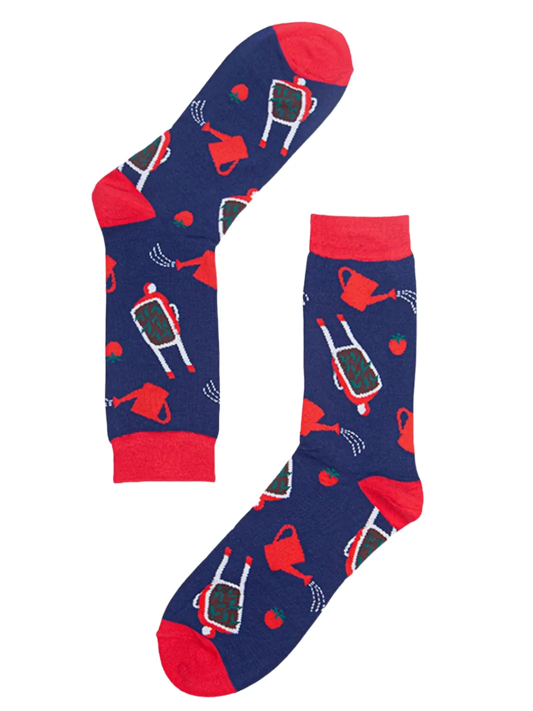 John Partridge Gardening Bamboo Socks sokker blå/grå bambus