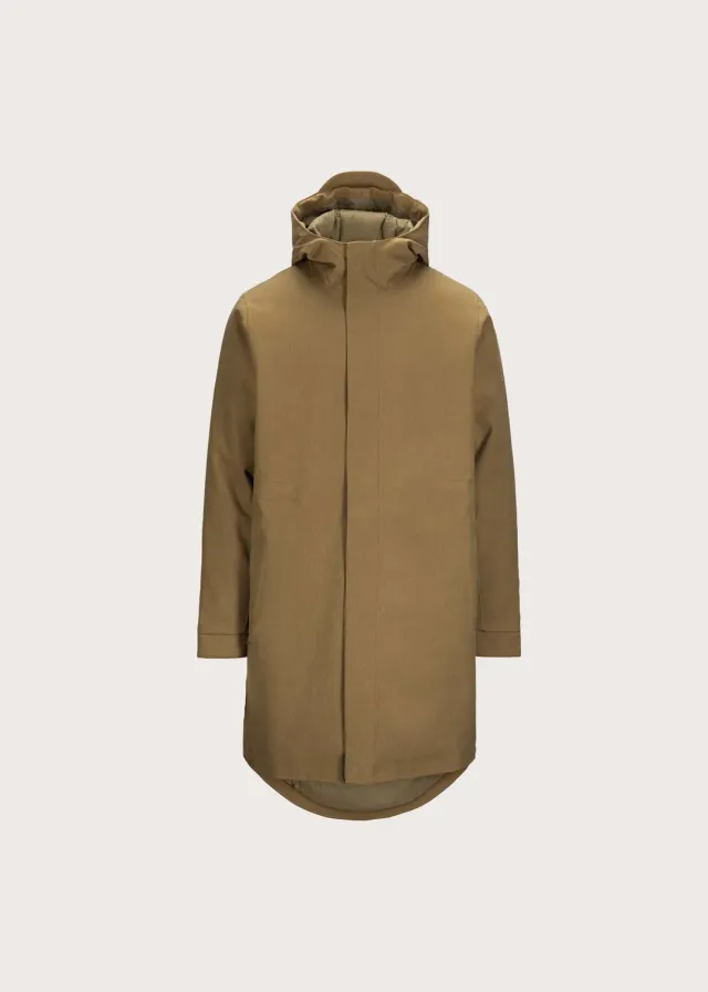 Brgn Mens Parka parkas Lizard Green herre dun