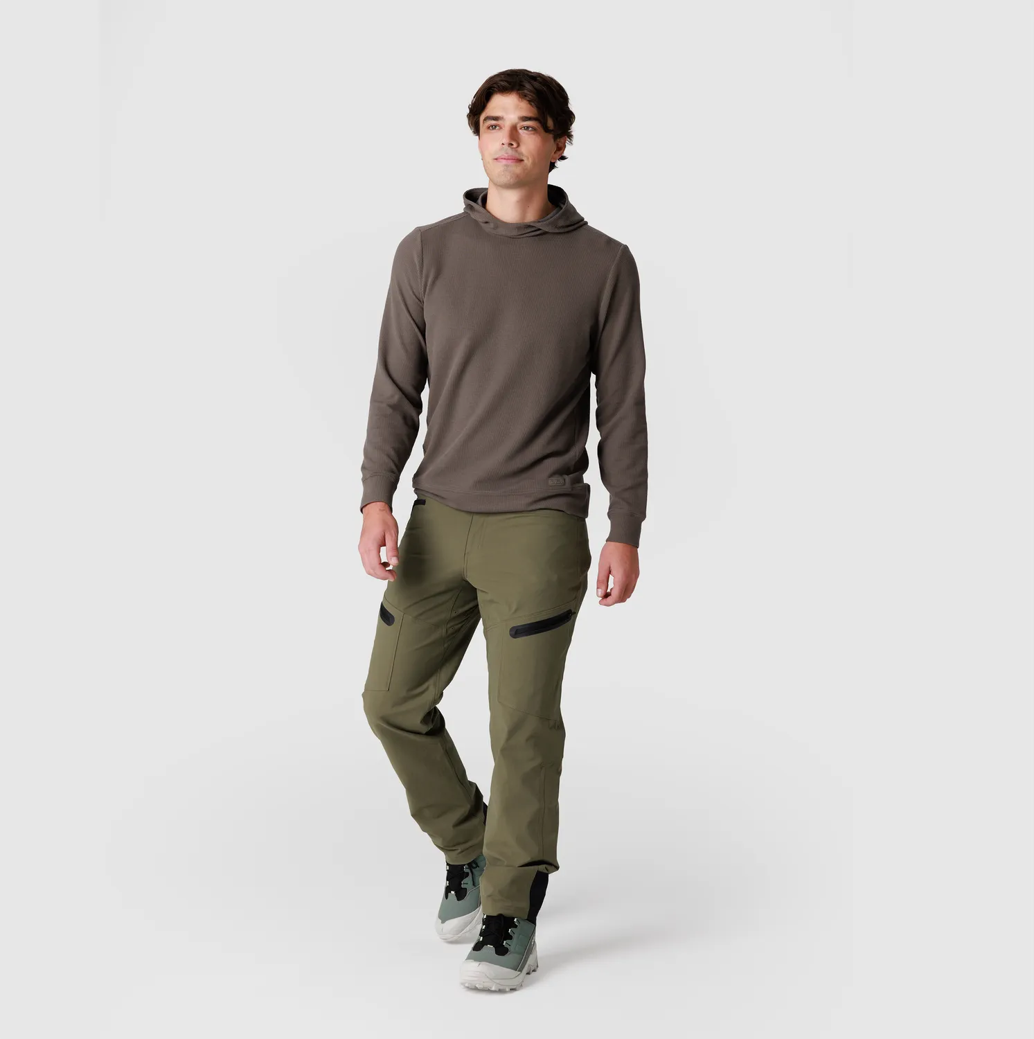 Outdoor Research Eclipse Waffle Hoodie hettegenser herre