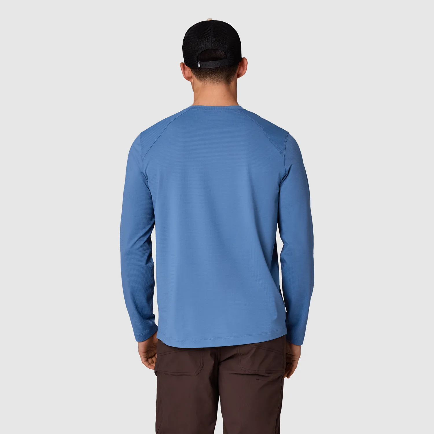 Outdoor Research Vigor LT Crew mellomlag herre Ascent Blue