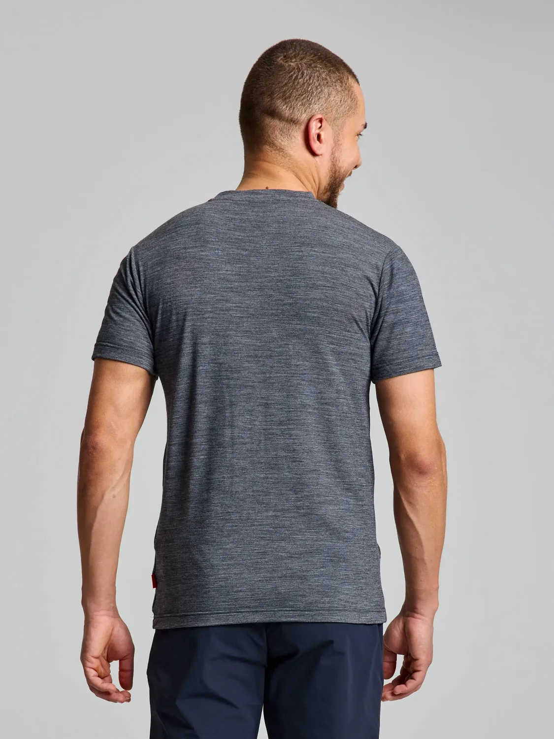 Slam Merino T-Shirt ulltrøye herre Graphite