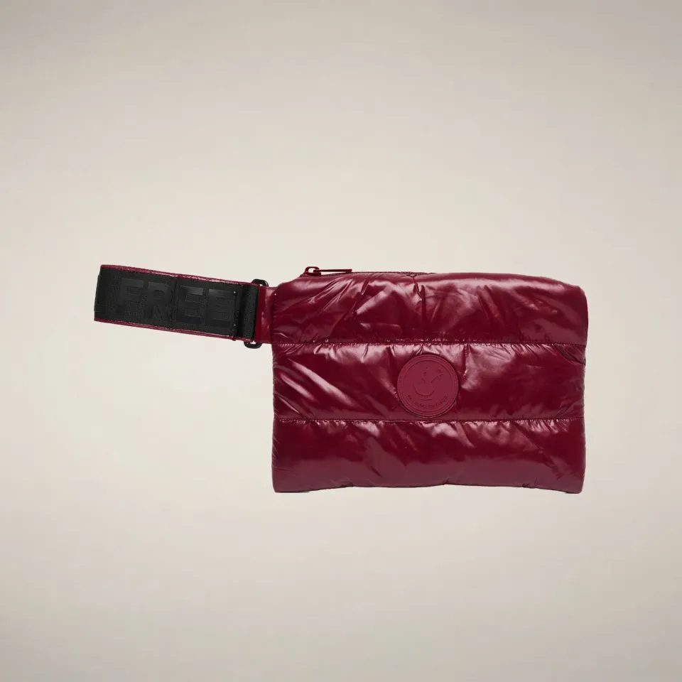 Save The Duck Cocos quiltet clutch Dark Red