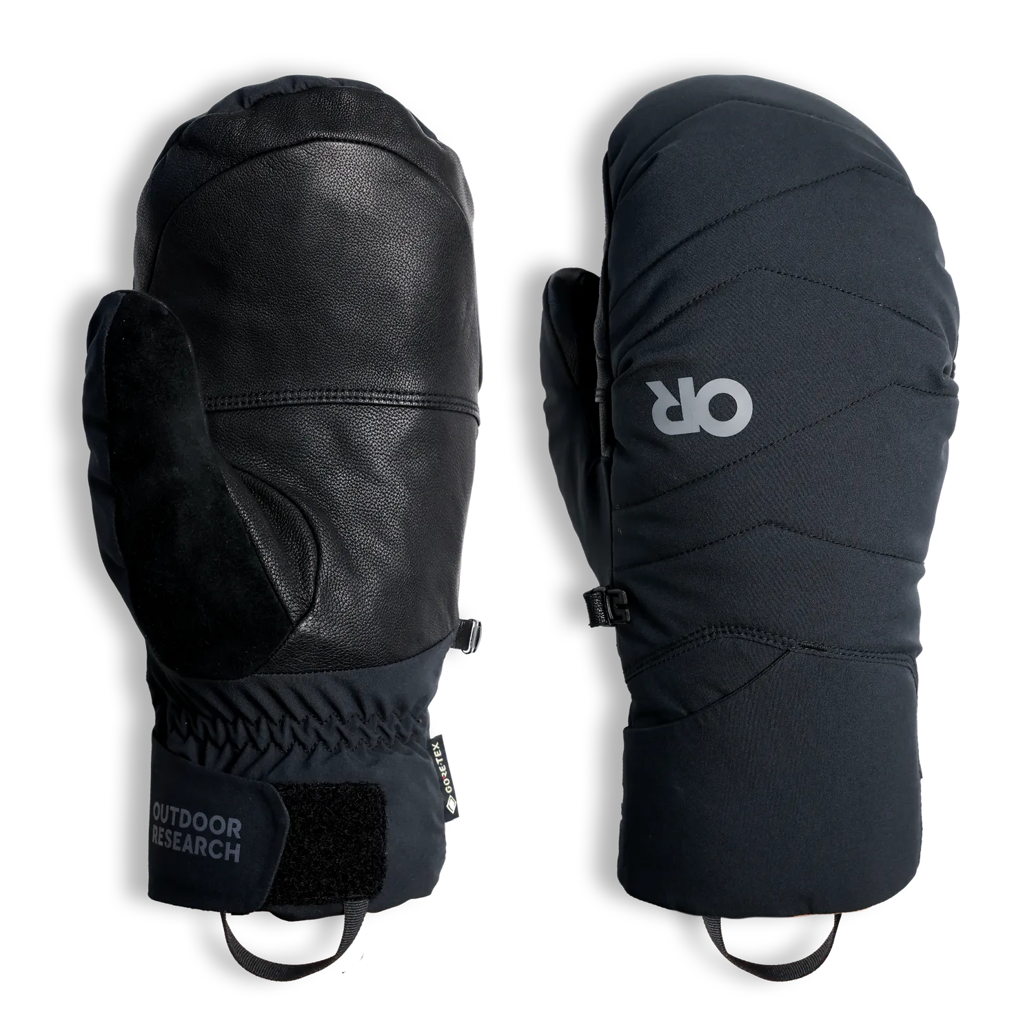 Outdoor Research Stormbound GORE-TEX Down Mitt votter Amber 700-fill dun