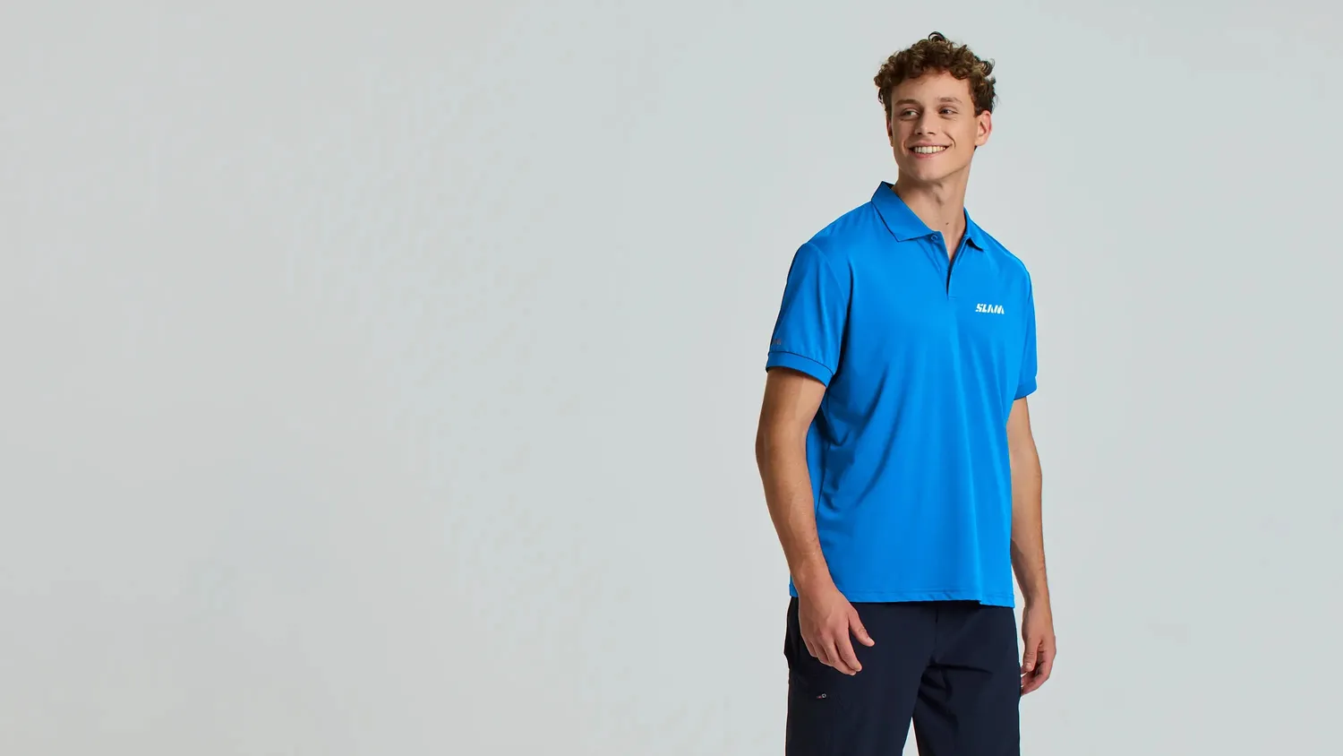 Slam Tech Piqué Polo Evo SS poloskjorte herre UPF50+