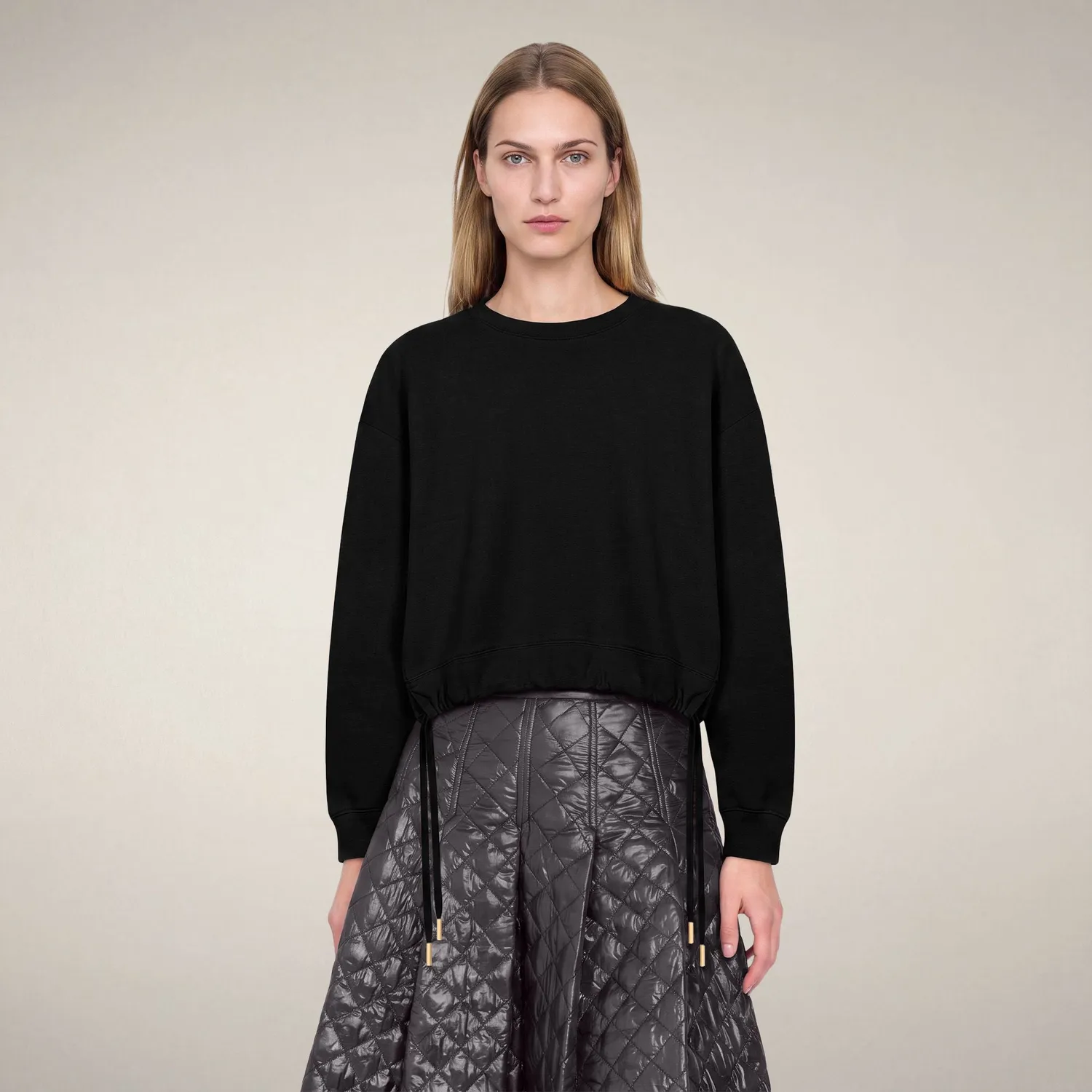 Save The Duck Smartleisure Akemi crewneck-genser dame svart