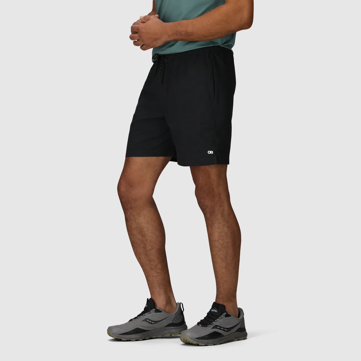 Outdoor Research Odyssey Multi Short shorts herre Black hurtigtørkende UPF 50+