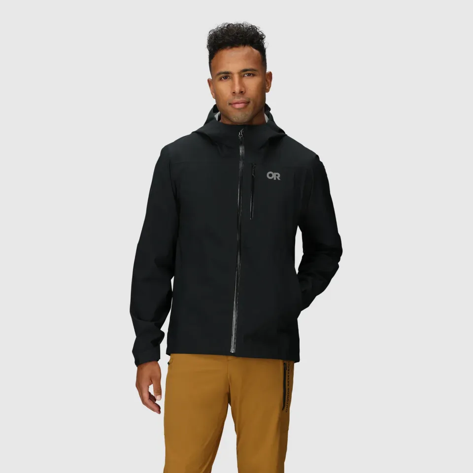 Outdoor Research Freewheel MTB Stretch Rain Jacket regnjakke Black vanntett