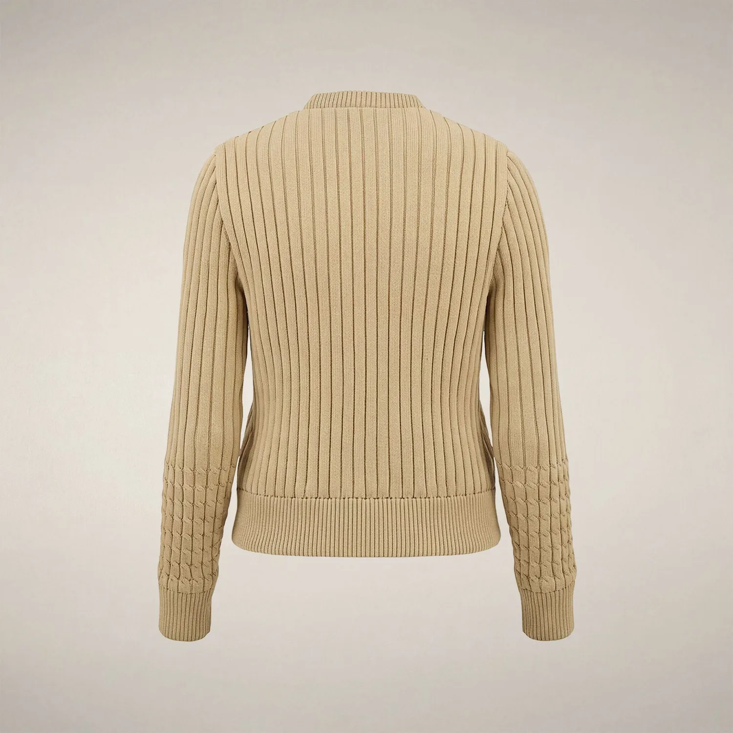 Save The Duck Zelinda hybridjakke dame Stone Beige dyrevennlig