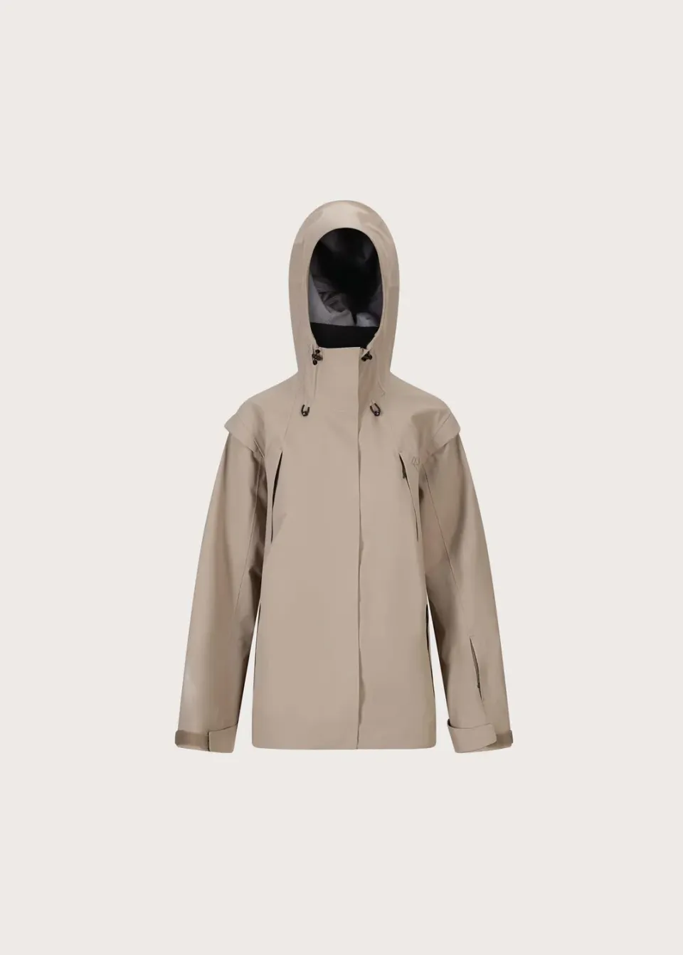 BRGN Snow Ulriken 3L Jacket skalljakke taupe 3-lags