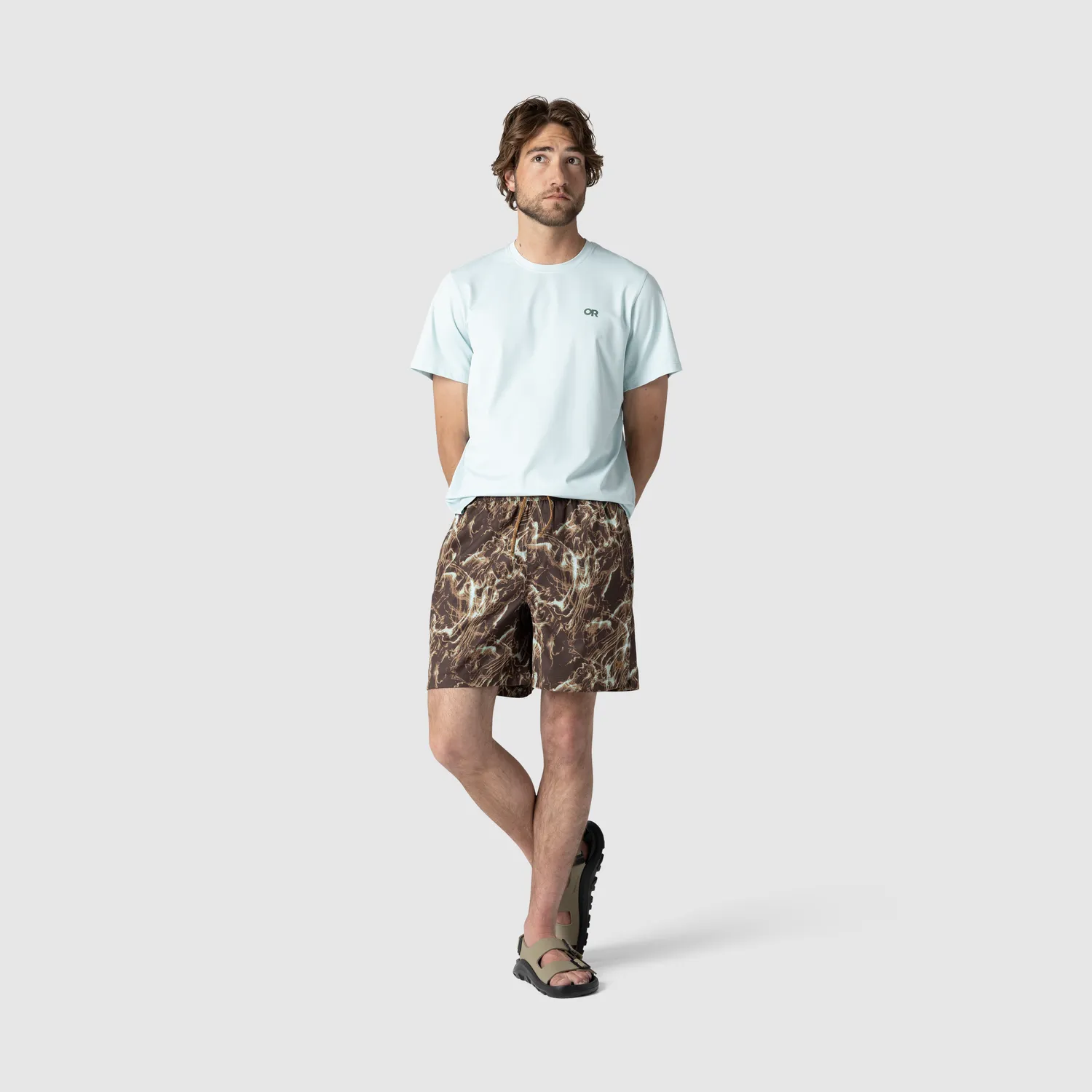 Outdoor Research Odyssey Multi Short shorts herre Black hurtigtørkende UPF 50+