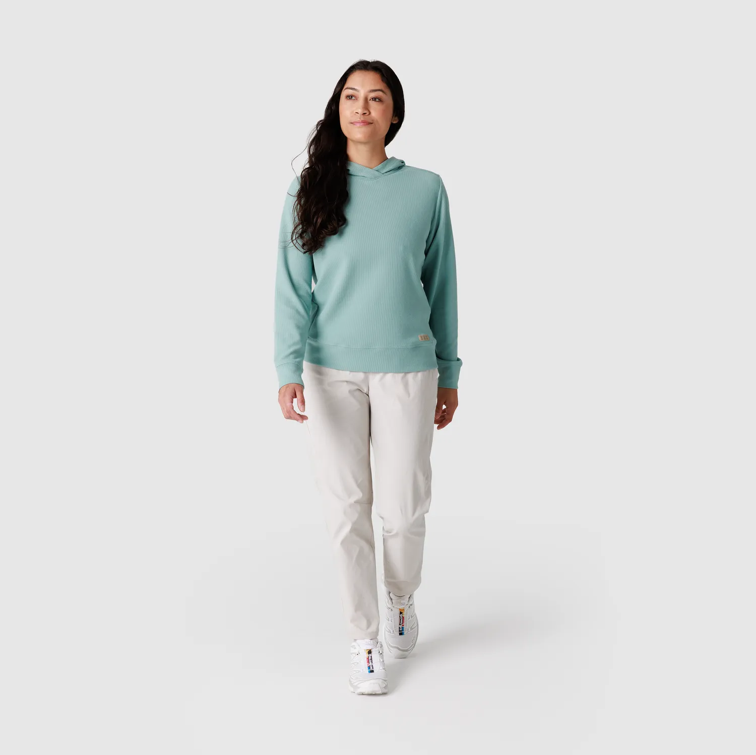 Outdoor Research Eclipse Waffle Hoodie hettegenser Thyme