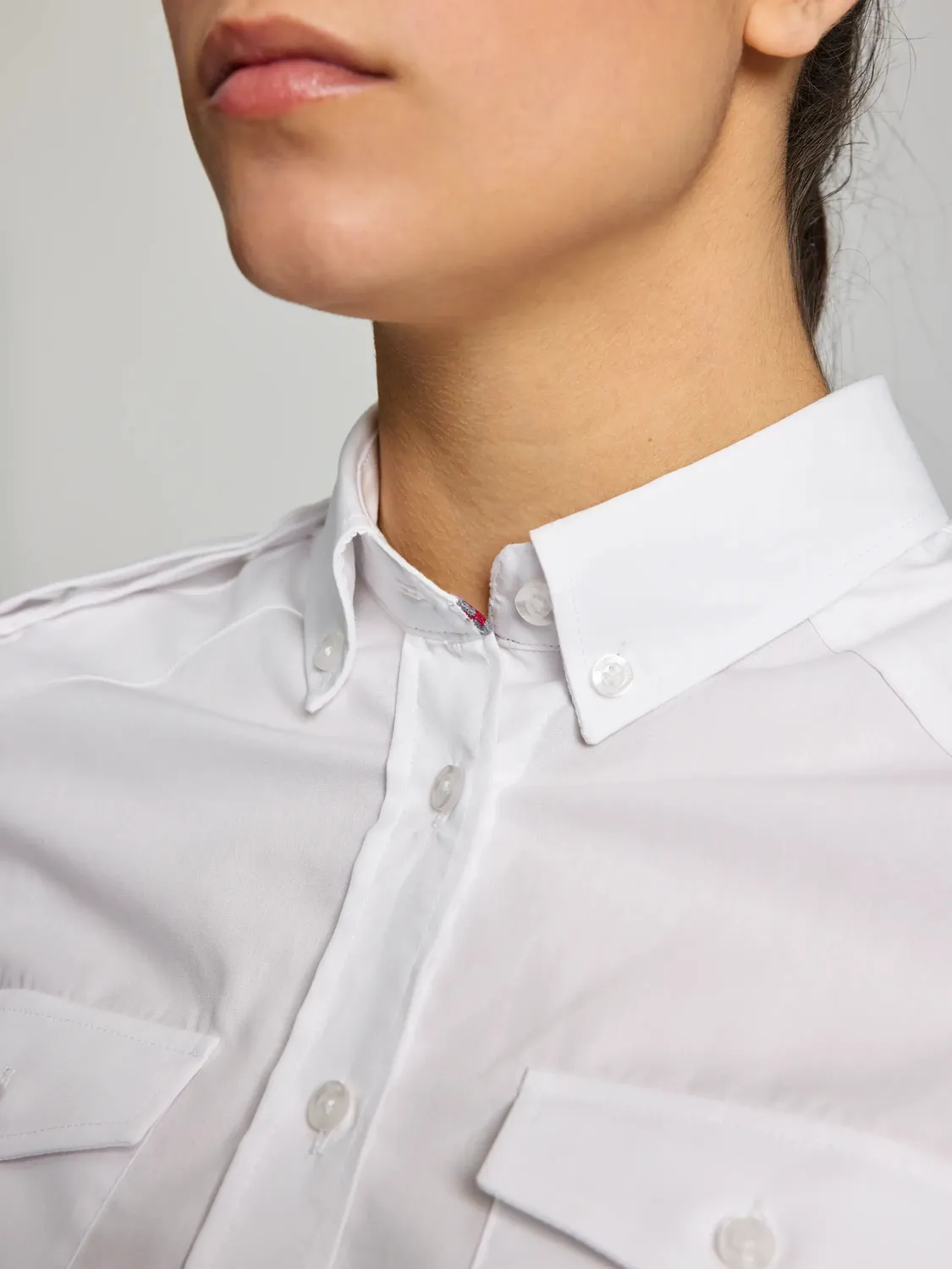 Slam Deck WS Yacht Shirt kortermet skjorte bright white strykefri