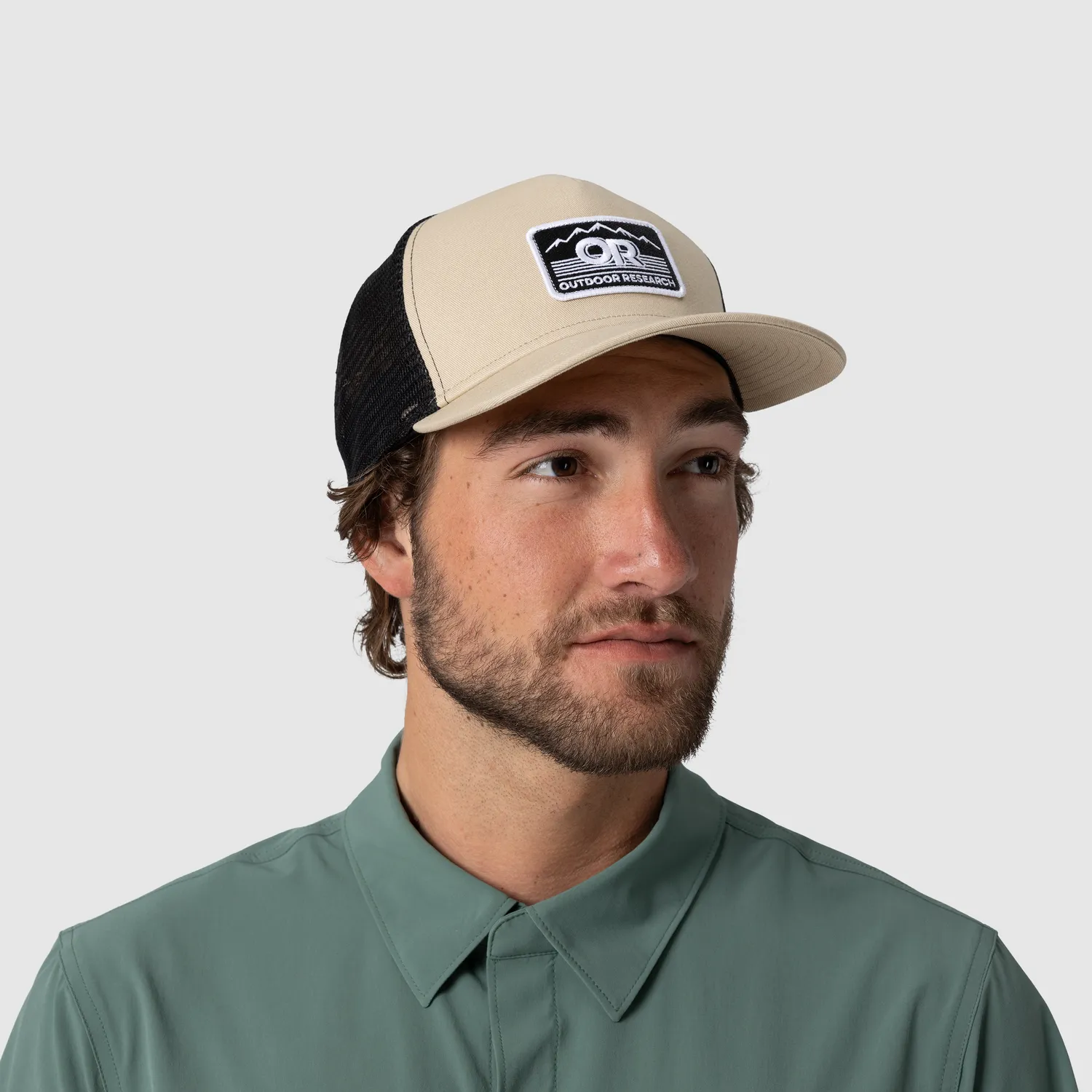 Outdoor Research Advocate Trucker Cap caps Pro Khaki One Size snapback