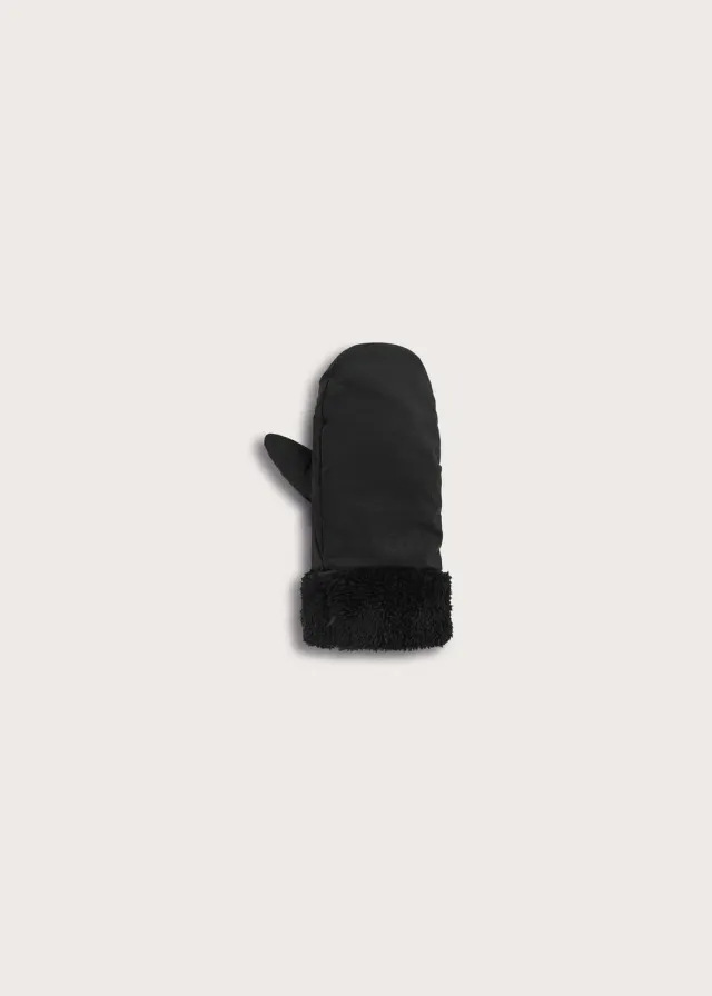 Brgn Puffer Mittens votter svart S/M vanntette