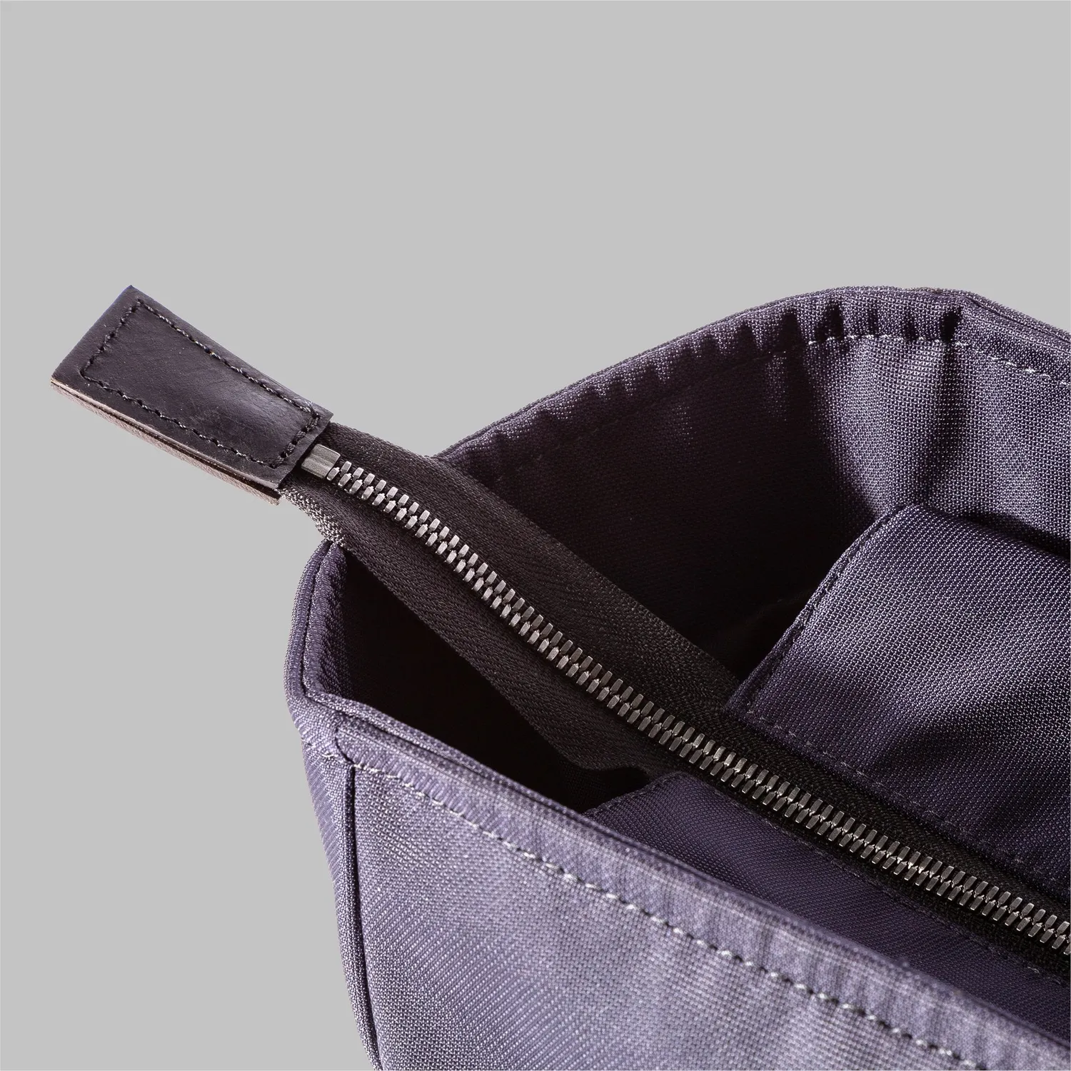 John Partridge Appdale Large Navy Nylon & Leather Tote Bag veske 31 liter