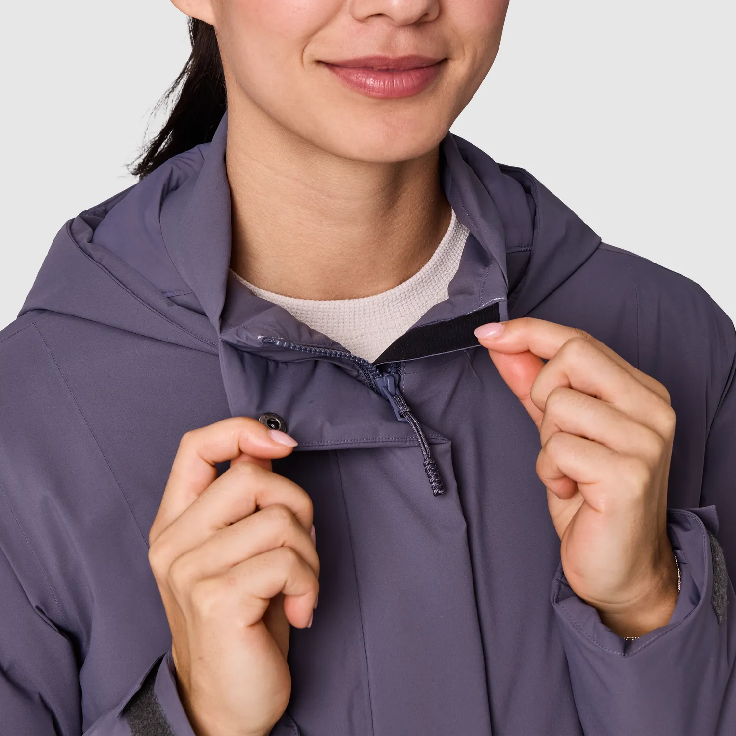 Outdoor Research Stratoburst Ecoloft Parka vanntett vinterparkas dame svart
