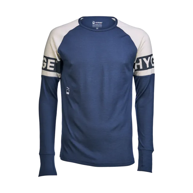 House of Hygge Hyggewool Men's Hyggewool 180 Crew Neck ulltrøye herre S–XL merinoull