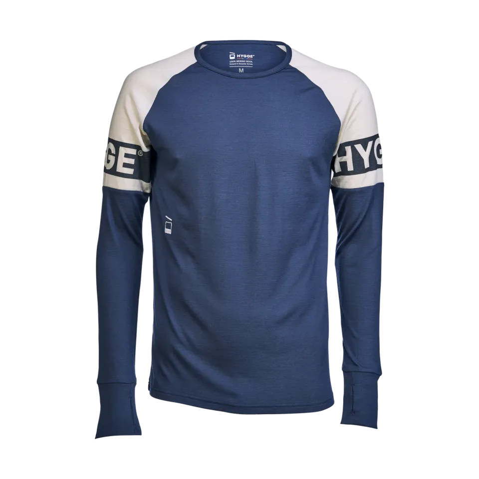 House of Hygge Hyggewool Men's Hyggewool 180 Crew Neck ulltrøye herre S–XL merinoull