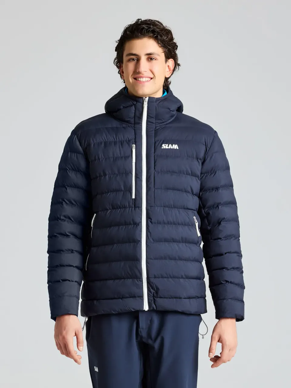 Slam Altura Puffer Jacket pufferjakke Dark Navy lett