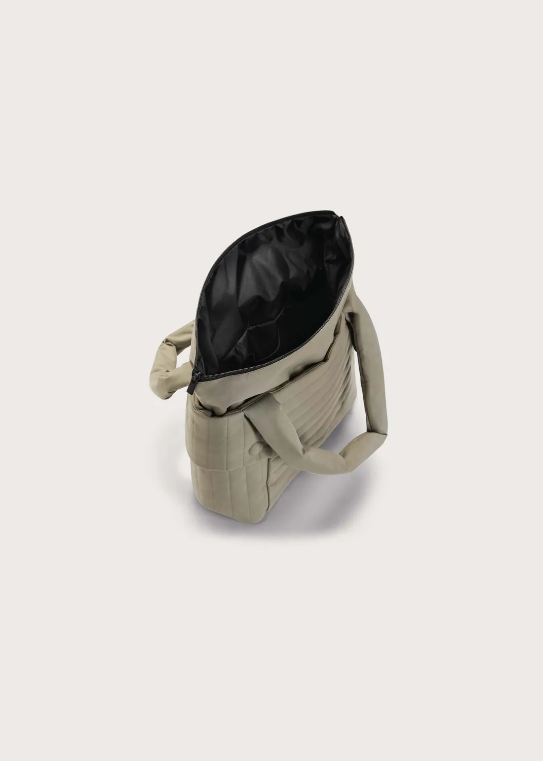 Brgn Puffed City Bag veske Taupe vanntett