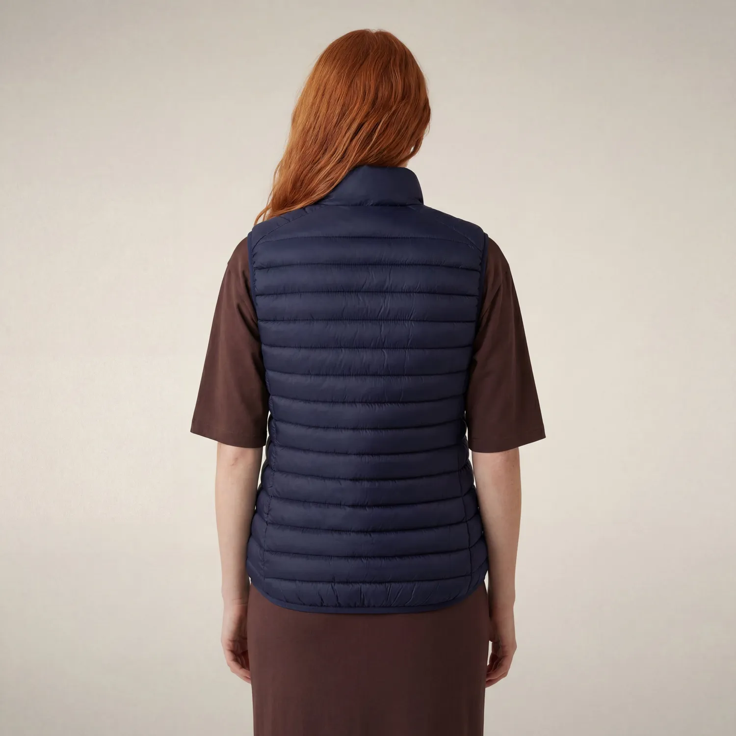 Save The Duck Charlotte vest dame marineblå PLUMTECH
